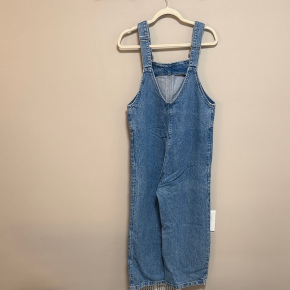 Zara Denim Overalls Size Medium - Picture 4 of 4